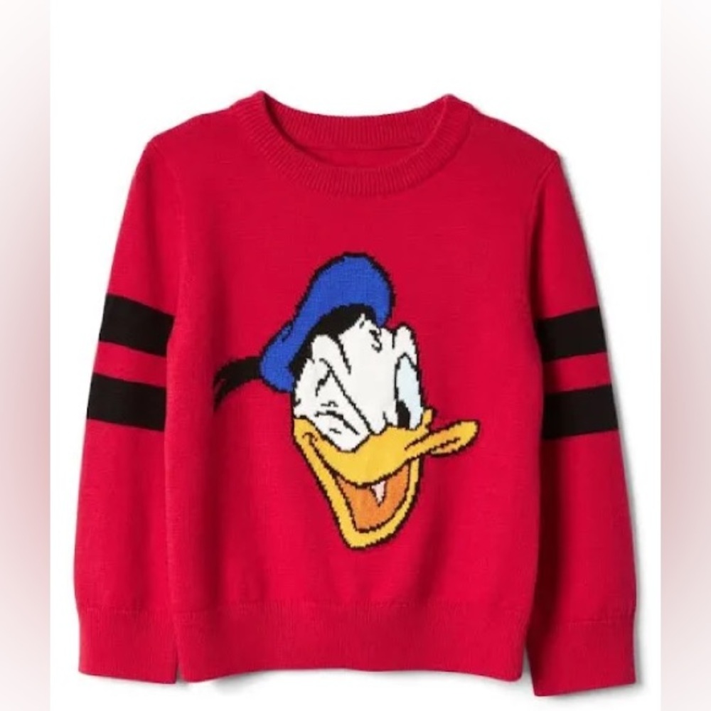Baby Gap Disney Donald Duck Crewneck Sweater Size 3T